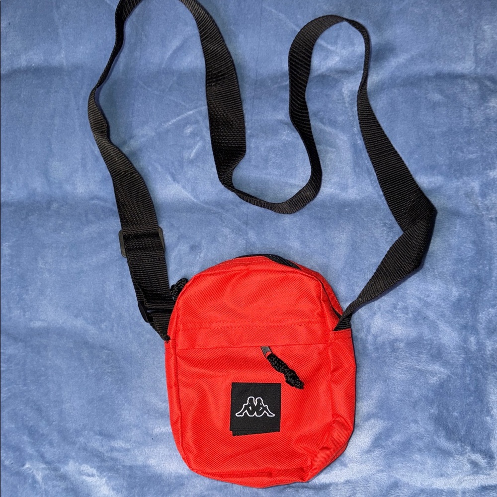 Kappa Vibrant Red Cross bag‎